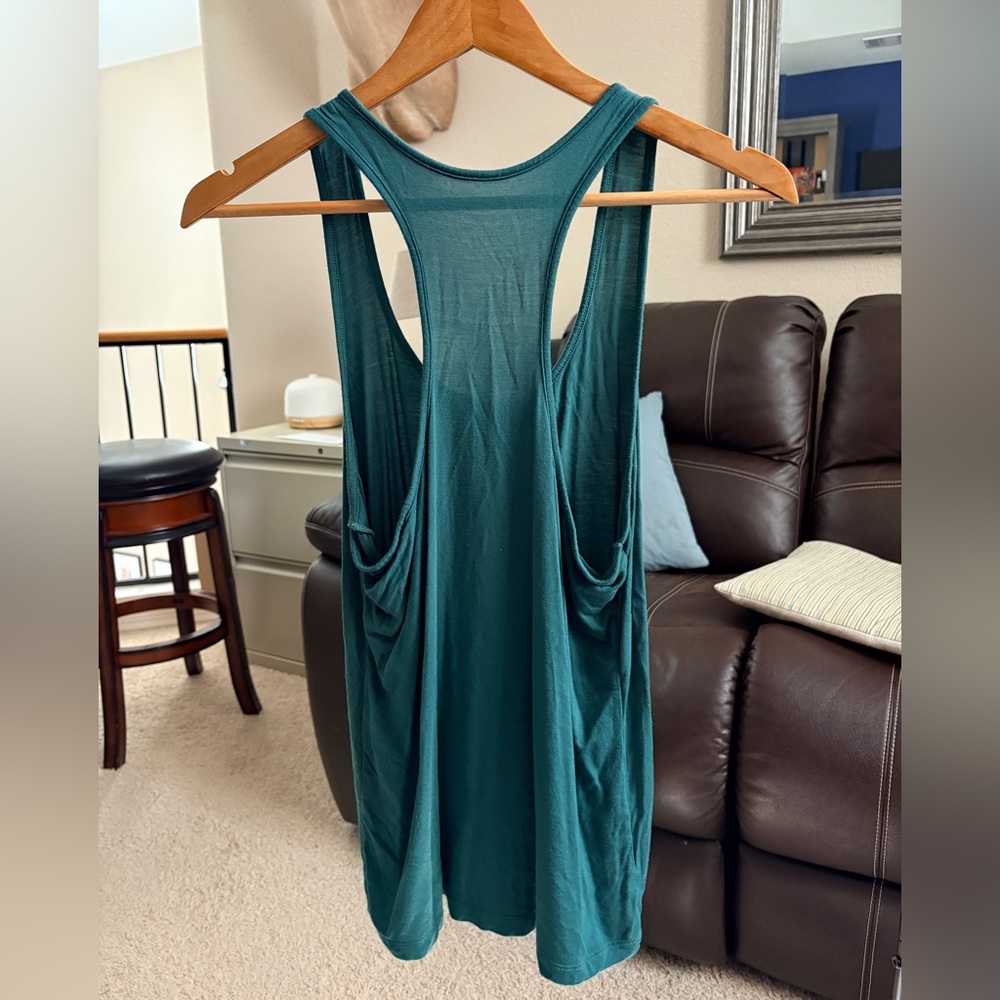 Adore Me Teal Racerback Tank - Picture 2 of 4